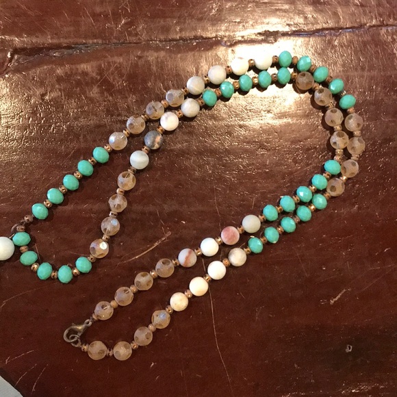 Beaded Tassel Boutique Necklace - Picture 3 of 5
